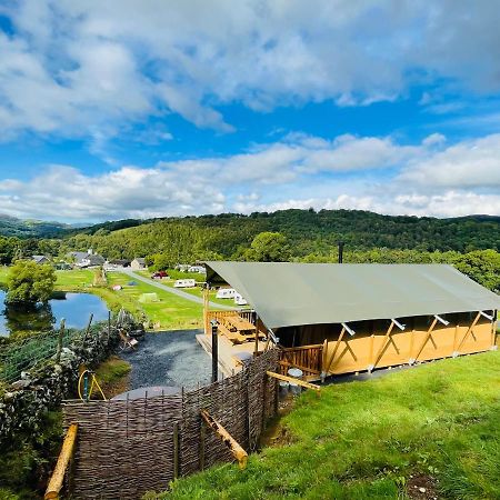 Mountain View Safari Tent With Hot Tub In The Heart Of Snowdonia Dolgellau Exterior foto